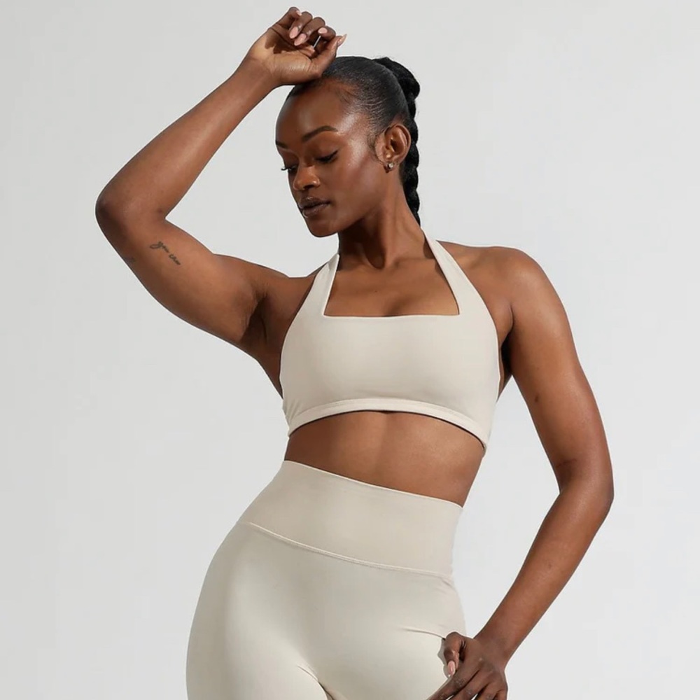 Revolution Halter Sports Bra in Stardust